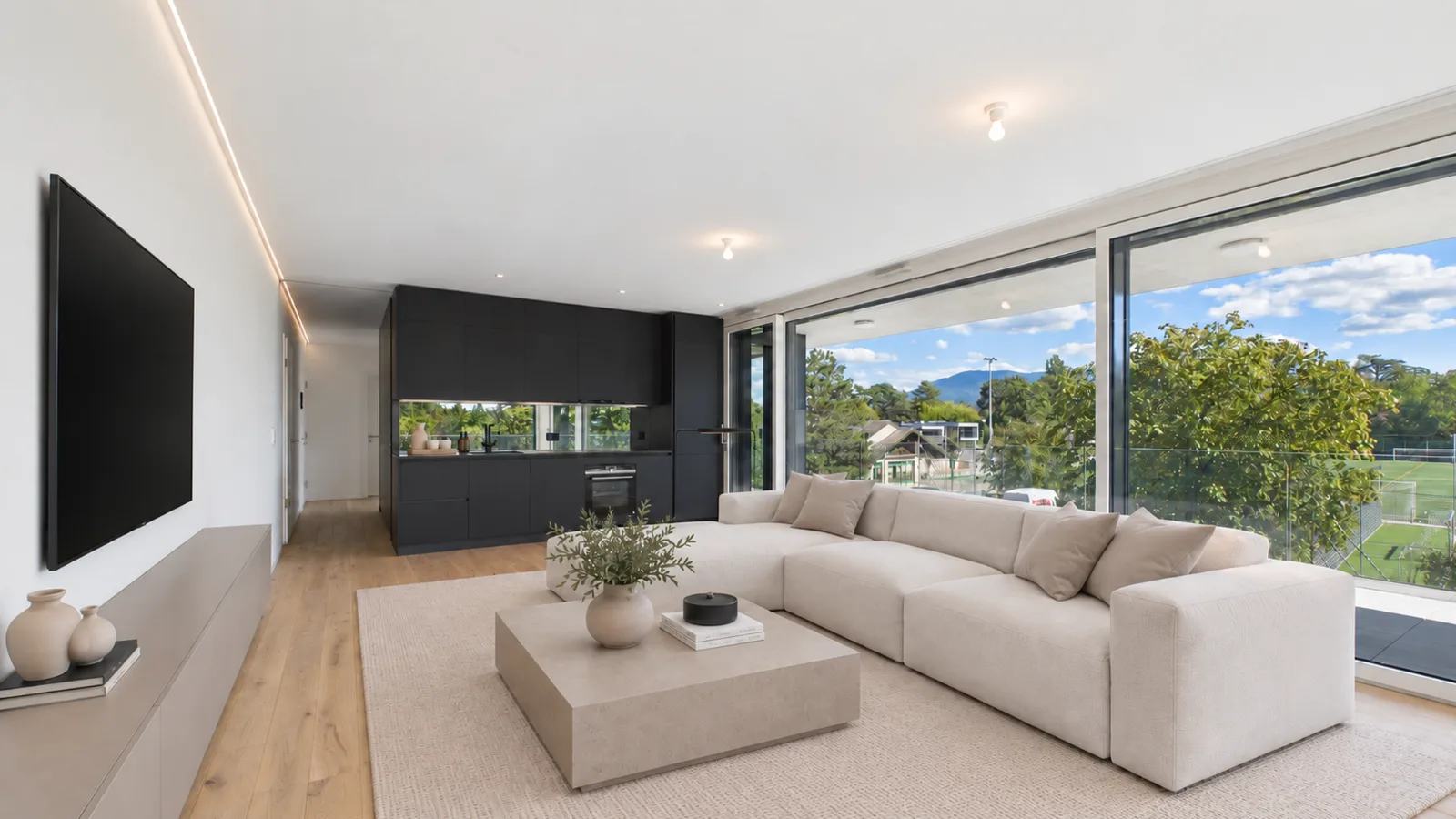 Le séjour, proposition de home staging